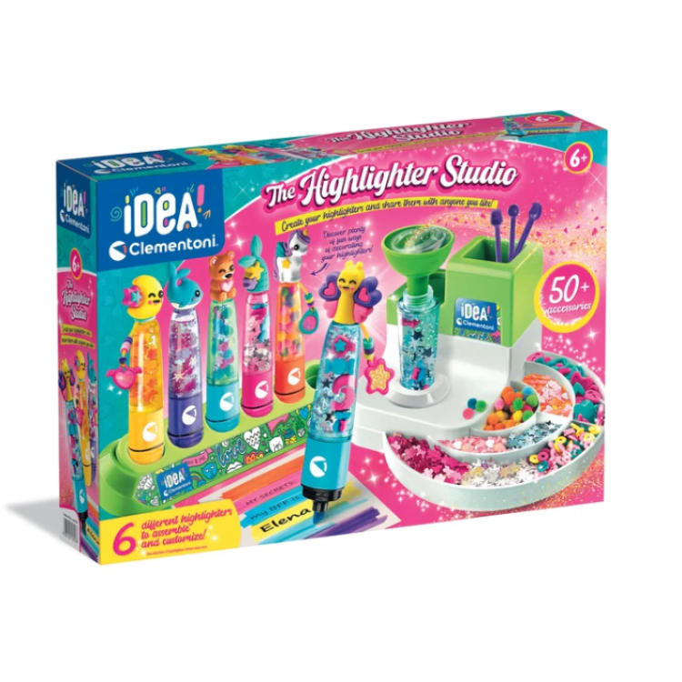 Sada zvýrazňovačov Idea Art Marker Factory, 6 kusov - Clementoni 18127